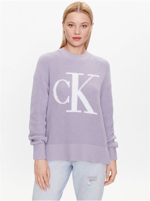 ck intarsia loose sweater CALVIN KLEIN JEANS | J20J221347PC1
